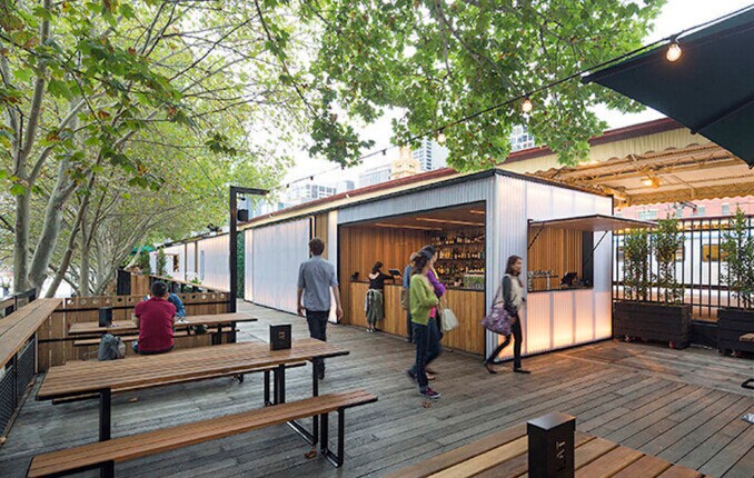 為兜售休閑理念，墨爾本一家餐廳將資源再利用做到極致