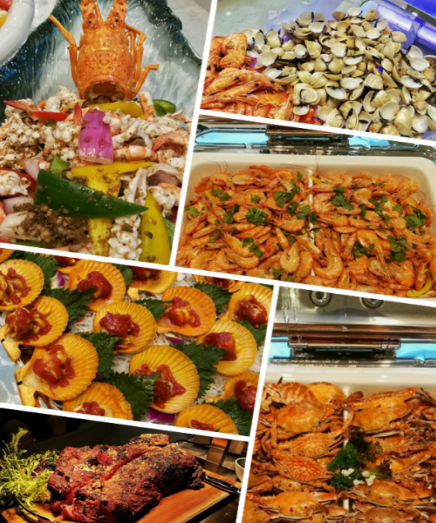 喜迎國慶，巽寮灣“小螺號”海鮮自助狂歡七天樂！