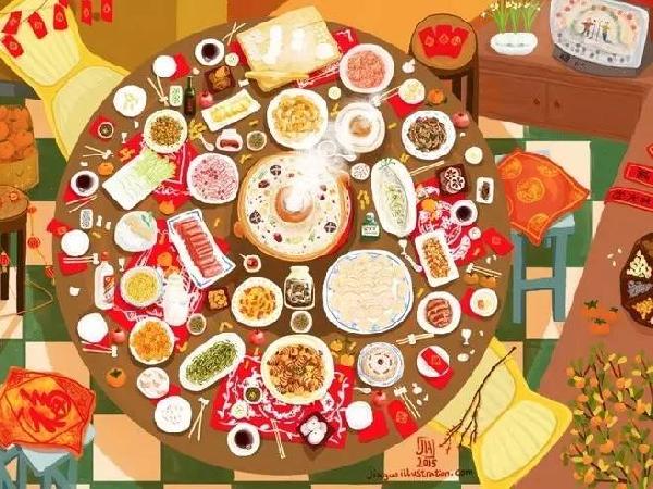 這些年夜飯宣傳廣告語，把顧客吸引到你的餐廳！