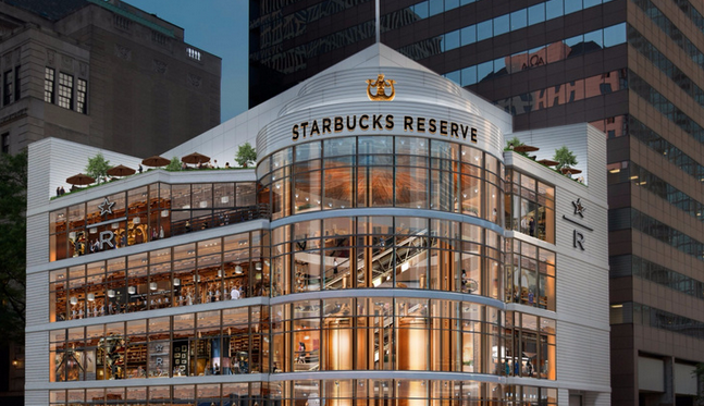 光中國同店銷售就增了 7%，星巴克重申全球開 12000 家新店的小目標(biāo)|餐飲界