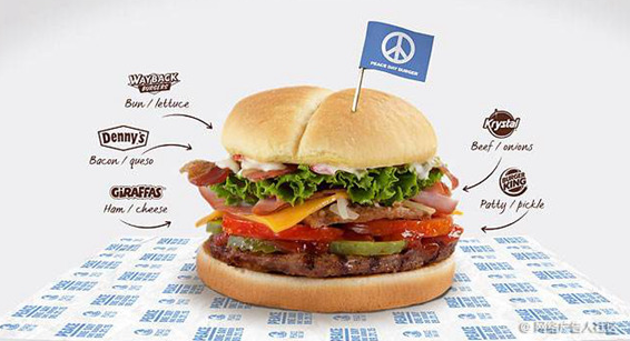 論“挑事”，我只服漢堡王！畫風(fēng)清奇，一生只搞麥當(dāng)勞