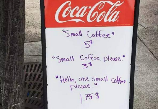 顧客不禮貌就多收錢！這個咖啡店老板干得太漂亮