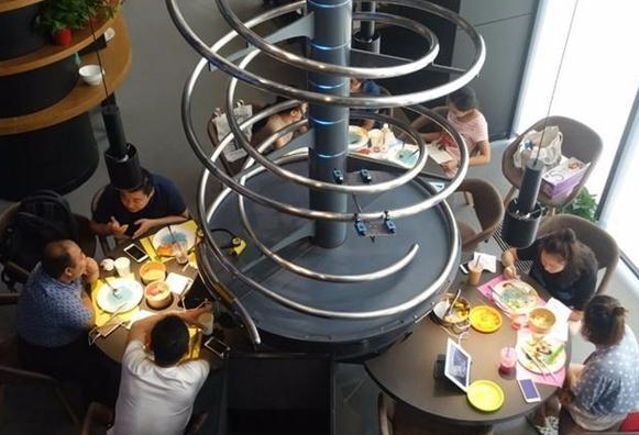 北京失重餐廳天天爆滿，但除了傳菜帶別無亮點(diǎn)