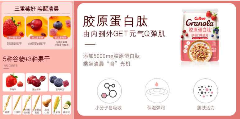 開(kāi)啟麥片新時(shí)代，卡樂(lè)比麥片新品添加膠原蛋白肽