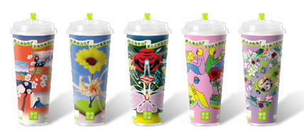 奈雪“藝術(shù)花快閃店”驚艷亮相！520送出萬(wàn)朵鮮花